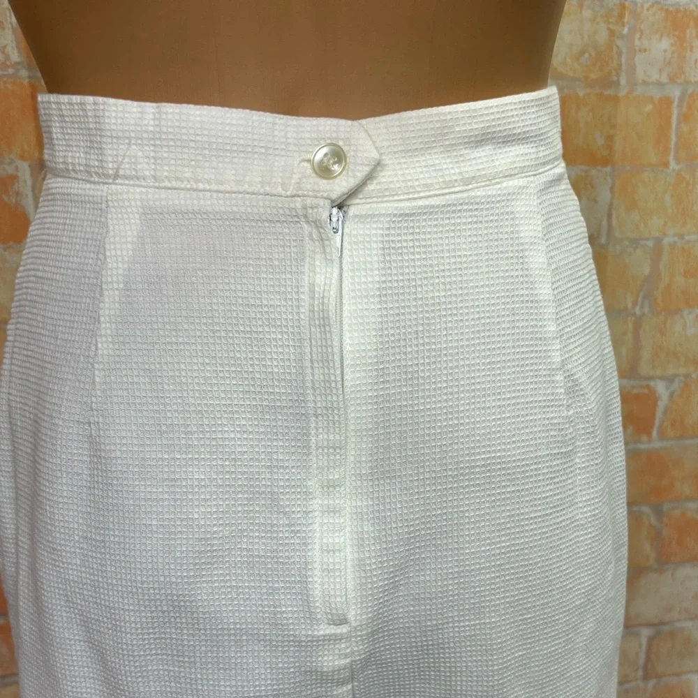 Avon Fashions Vintage 80’s Waffle Textured Blazer‎ Skirt Suit
